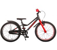 VOLARE Dječji bicikl Blaster, 18", crno-crveni, 7,5 kg